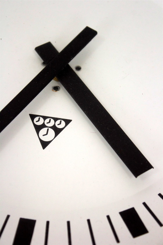 Image 1 of Vintage Industrial Wall Clock from Pragotron, 1970s