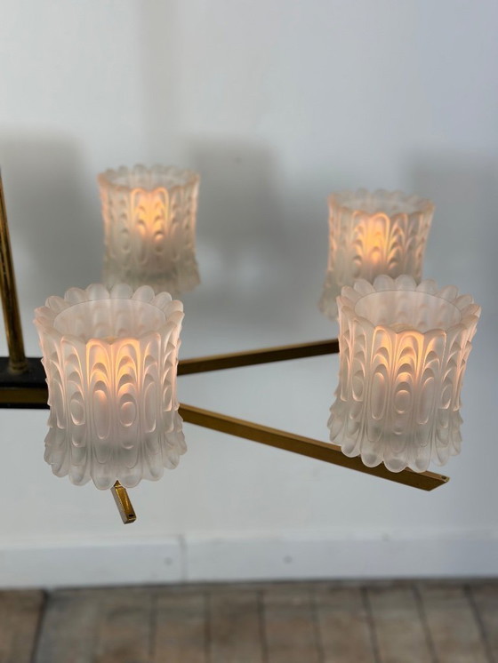 Image 1 of Vintage chandelier from the 1960s