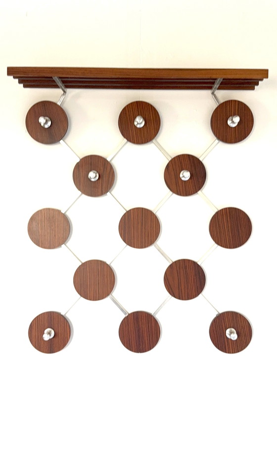 Image 1 of Appendiabiti da parete vintage XL in palissandro anni '60
