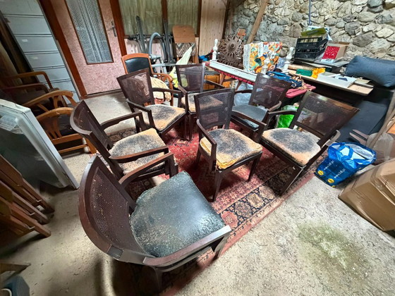 Lotto di 7 Sedie Promemoria Caffé – Sedie da pranzo, Wood (photo 9 of 10)