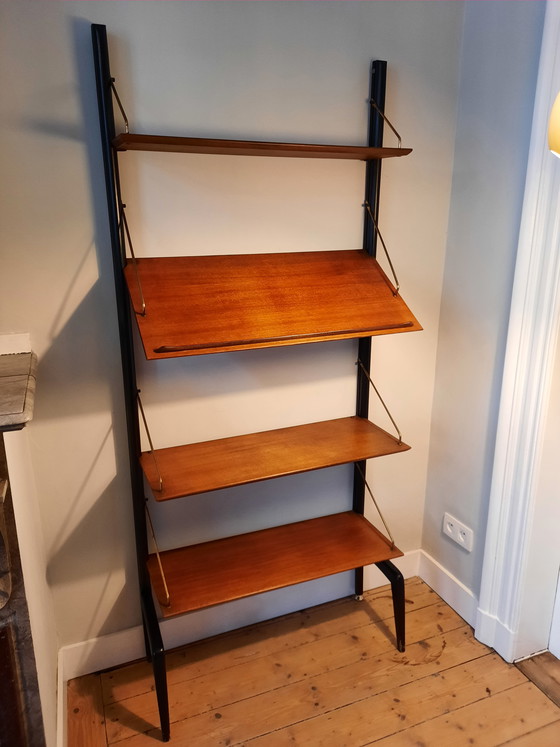 Image 1 of Parete attrezzata Louis van Teeffelen, anni '50