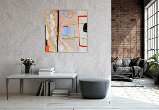 tableau « Désir inconfortable » (Marc Neys)