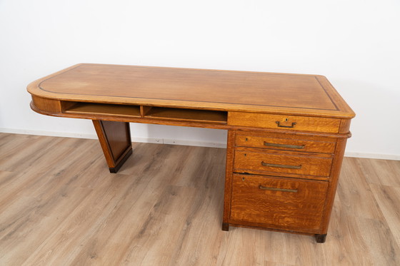 Image 1 of Scrivania direzionale in stile Art Déco