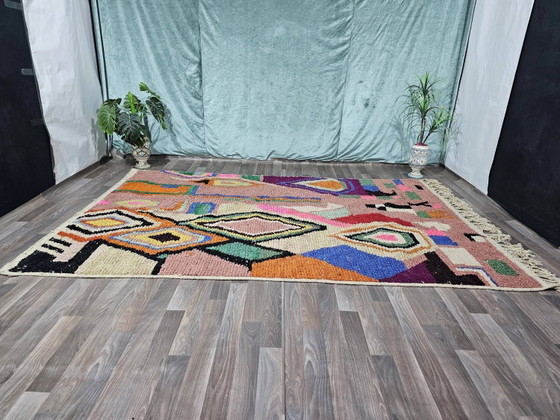 Einzigartiger marokkanischer Teppich aus Naturwolle, 2,5x1,5 m. – Teppiche & Läufer, Wool (photo 4 of 11)