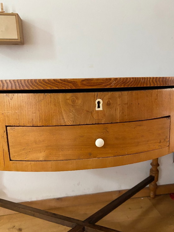 Image 1 of Mesa de comedor/pared plegable antigua