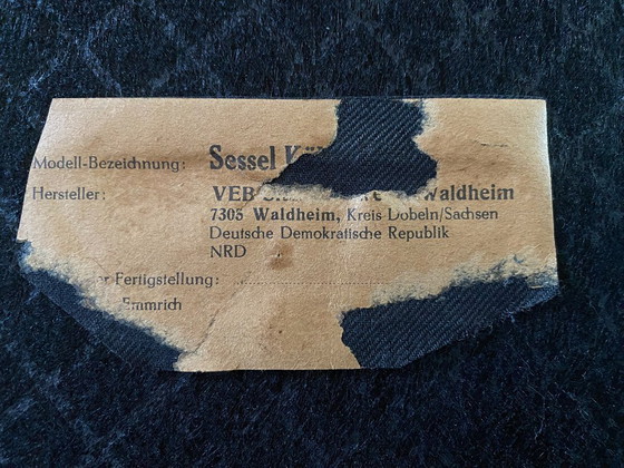 Image 1 of Space Age Chair Köln1, Veb Sitzmöbelwerke, Germany, 1970’s