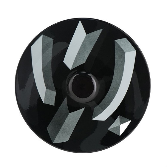 Image 1 of Dekorierter Keramikteller "Atlantis" von Rolf Sinnemark für Rorstrand, 1980er Jahre