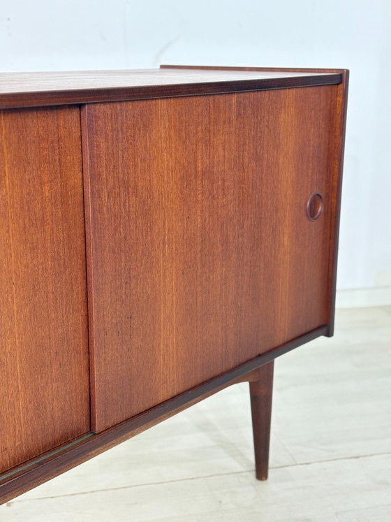 Image 1 of Very beautiful mid-century sideboard / teak sideboard from the 1960s / vintage teak sideboard