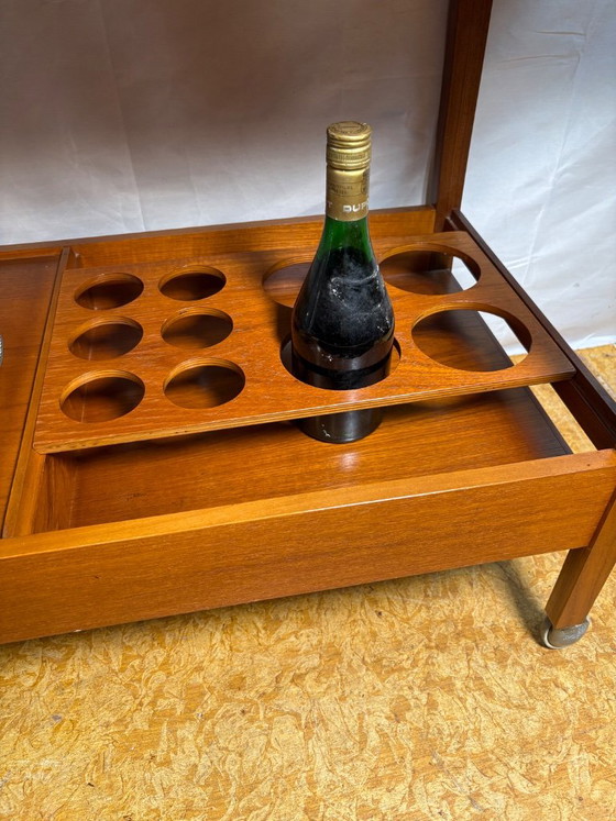 Prachtige Vintage Remploy Teak Uitschuifbare Serveerwagen | 1960 | Scandinavisch Design | Mid-Century Retro (photo 6 of 15)