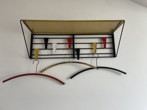 Vintage Mid-Century pilastro coat rack 