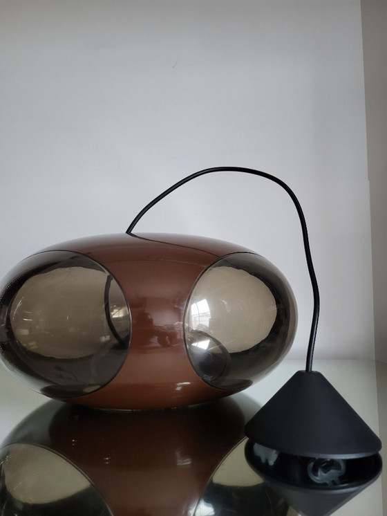 Image 1 of Suspension Space Age, Bug Eye, Massive, marron, Belgique, années 1970