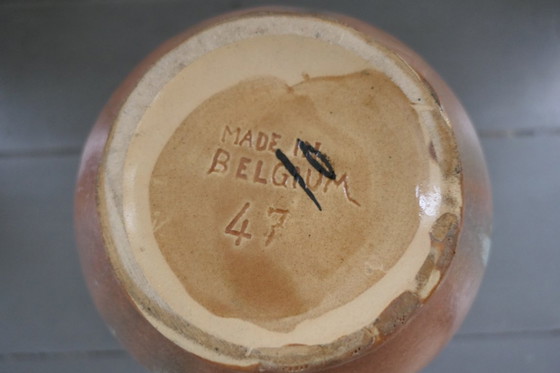 Image 1 of Art Deco vaas 47 Faiencerie de Thulin België