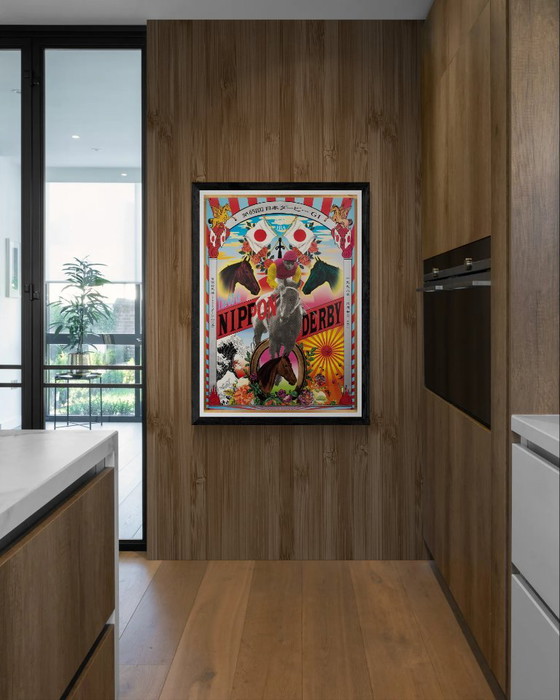 De 65e Nippon Derby – 1998 Originele vintage poster van Tadanori Yokoo – Pop Art – 103,5 x 73,5 cm – Paper (photo 2 of 8)