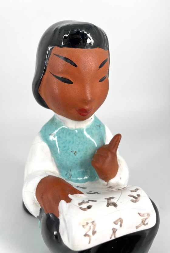 Image 1 of Carli Bauer ceramic lamp base, Austria, Mid-Century Modern, 1950s