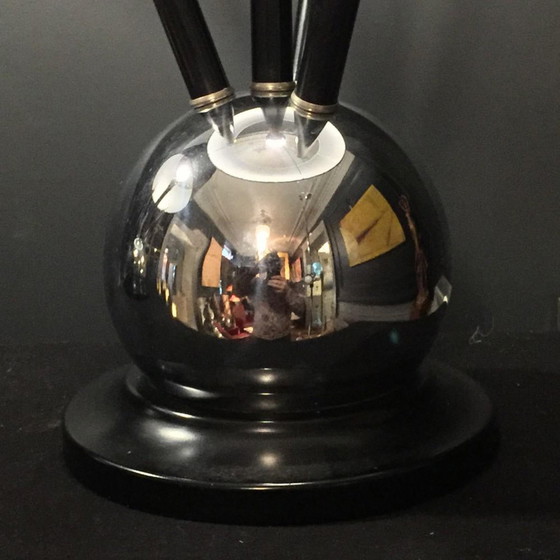 Lámparas de mesa Art Déco Sputnik Ball, años 30, juego de 2 – Art Deco (photo 6 of 14)