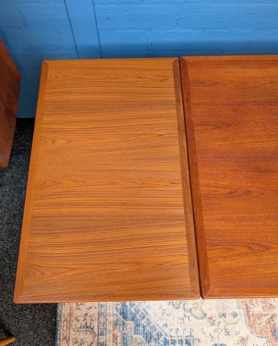 Image 1 of Table de salle à manger extensible vintage des années 1960, Design danois, Slagelse Møbelværk