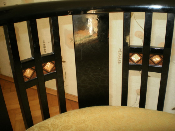 Image 1 of 2 fauteuils de style Josef Hoffmann