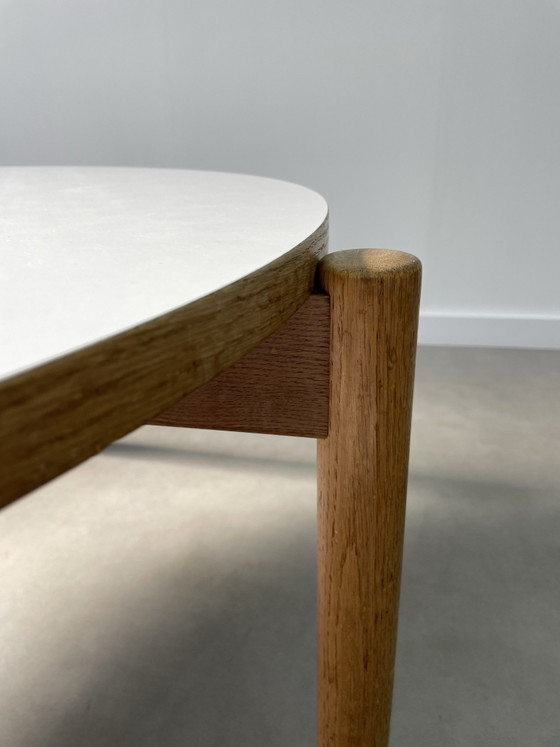 Vintage Round Coffee Table – Wood (photo 9 of 13)
