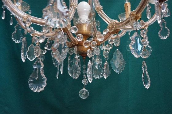 Lustre Marie-Thérèse - cristal, bronze. – Crystal (photo 3 of 7)