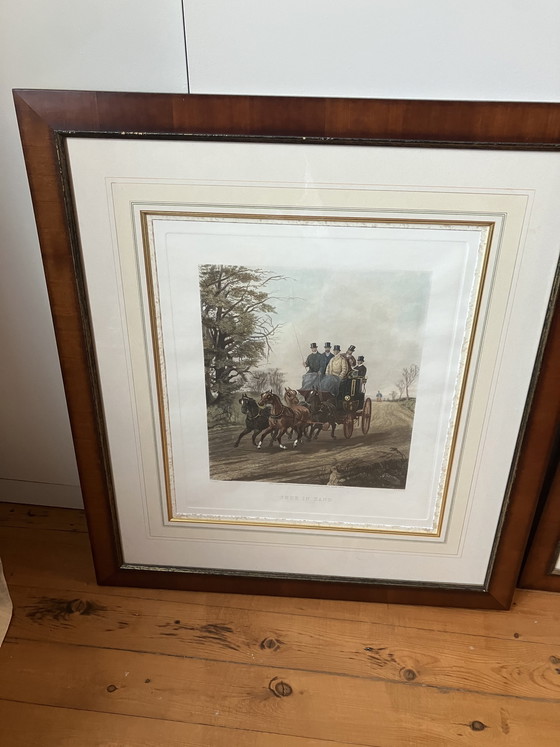 Image 1 of 2 englische Kupferstiche, 19. Jahrhundert, Henry Alken