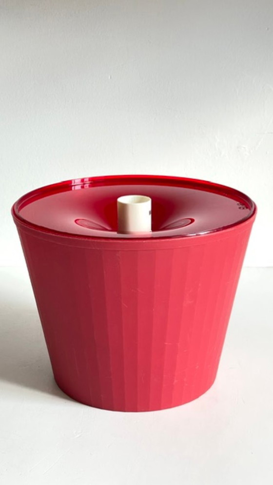 Red Ikea Vintage Lamp – Table lamps, Plexiglass (photo 22 of 24)