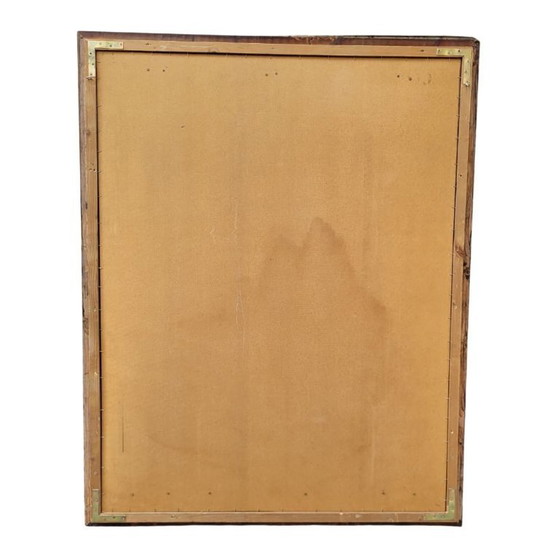 Image 1 of Arazzo con stampa "Tendido Taurino", Julián Grau Santos, XX secolo - Spagna