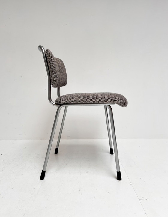 Image 1 of Set di 6 sedie Gebroeders De Wit rivestite, anni '60