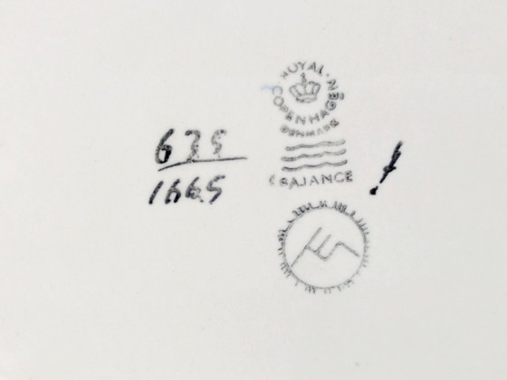 Image 1 of 2 x Royal Copenhagen Plates or Trivets | 1970s Fajance Denmark