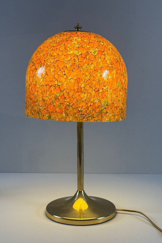Image 1 of Mid Century paddestoel lamp/tafellamp van Peil & Putzler, Duitsland, jaren 1970