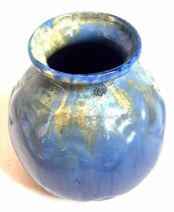 Image 1 of Art Deco slip vase Height 19.3 cm