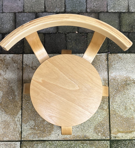 Image 1 of Sedia per bambini in compensato vintage - Stile Alvar Aalto | Svezia, anni '70