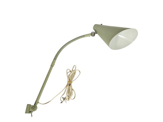 Image 1 of Hala Zeist - H. Th. Busquet - collo flessibile - lampada da tavolo - Bauhaus - anni '50