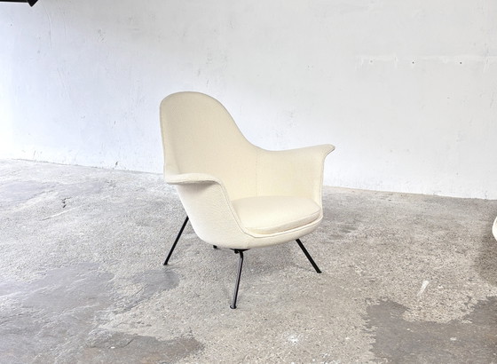 Fauteuil Lounge Organique des années 1950 Conçu par Hans Bellmann pour Straessle & Söhne, Suisse – Strässle (photo 5 of 11)