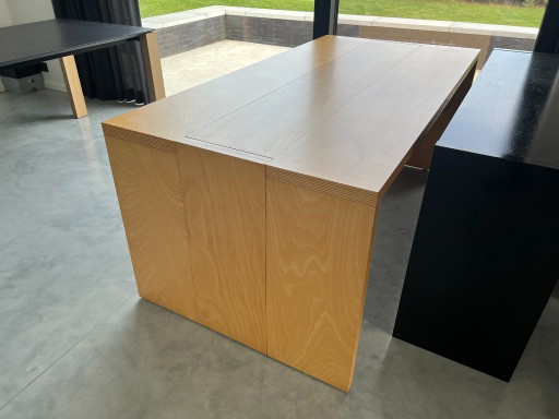 Unique wooden dining table