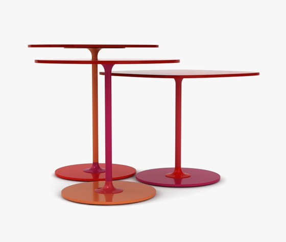 Image 1 of Kartell Thierry Set de 3 tables d'appoint