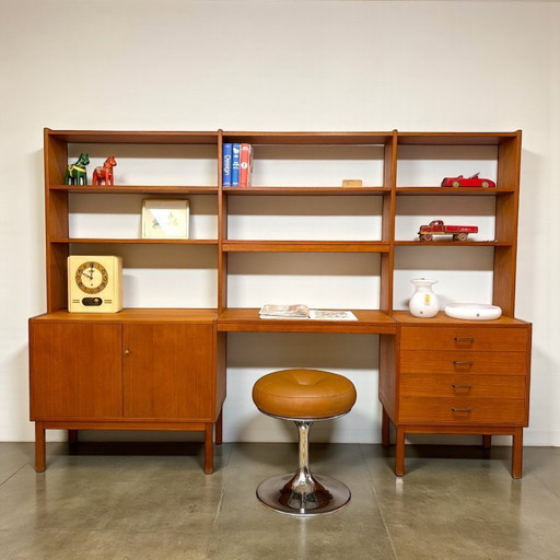 Vintage wall unit Royal Board Golden