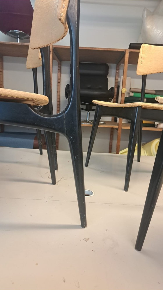 Image 1 of 4 Stühle im Stil von Alfred Hendrickx