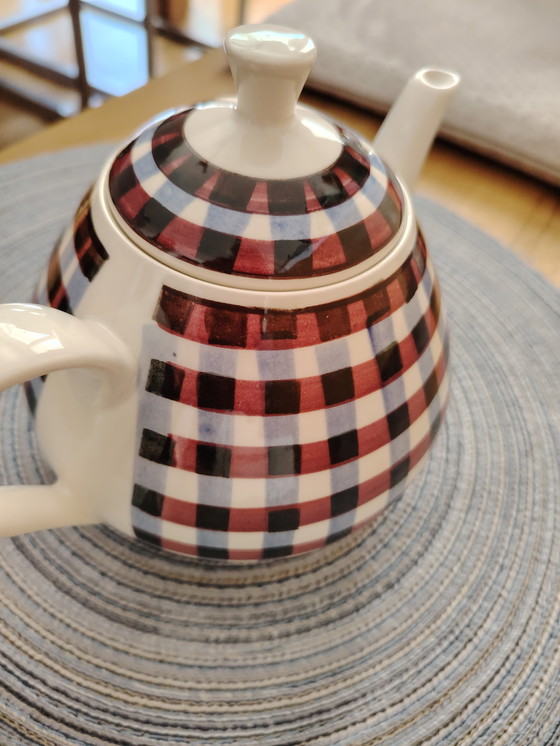 Image 1 of Villeroy et Boch V&B & B théière antique, dessinée par Hermann Gretsch