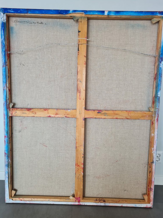 Image 1 of Abstract love, oil painting