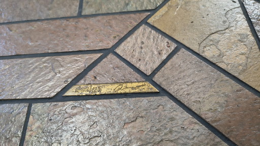 Tavolino da caffè attribuito a Paul Kingma, anni '80