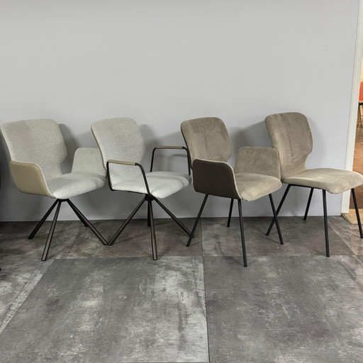 bert plantagie Mister T Set di 4 sedie da pranzo