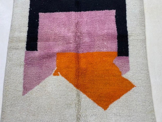 Traditioneel, op maat gemaakt Beni Ouraine wollen tapijt, formaat 1,5/2,5 m – Aime Té, Vloerkleden en tapijten (photo 3 of 9)