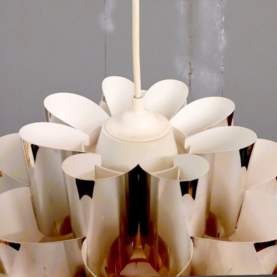 Image 1 of Lampada moderna danese in argento