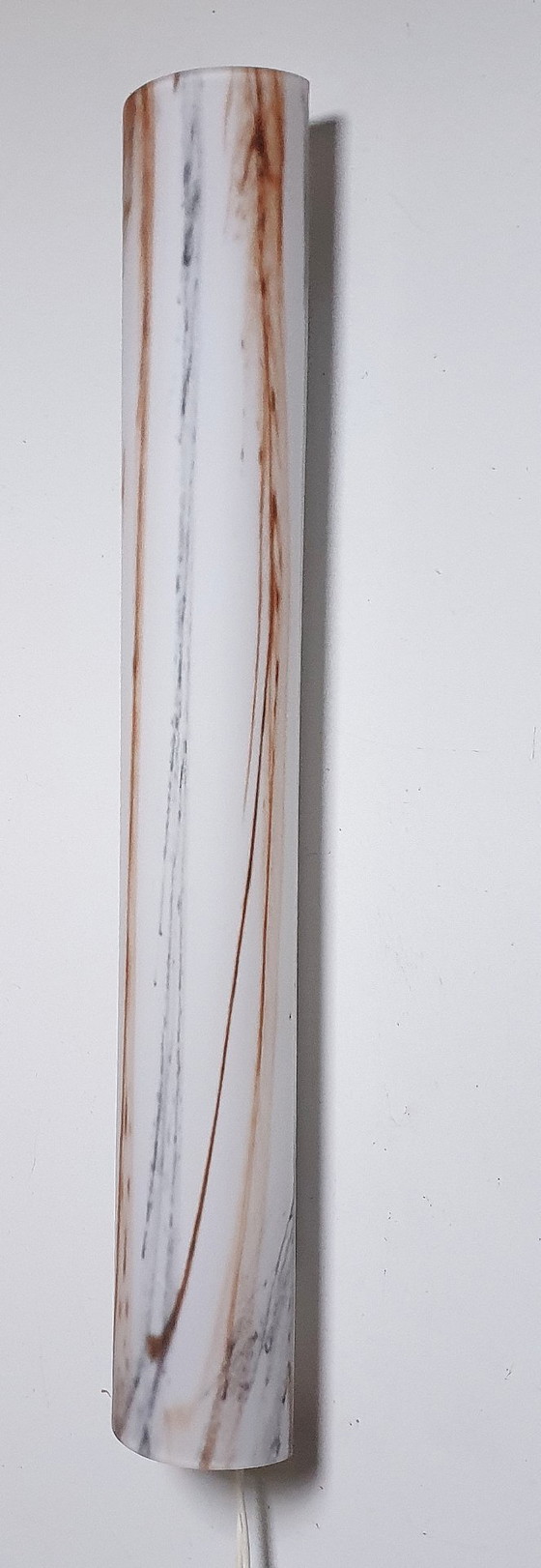 Bankamp Leuchten applique in vetro opalino 54 cm., Bianco, Modern (foto 3 di 15)