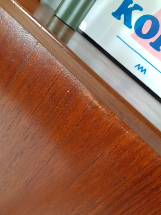 Image 1 of Vintage teak houten wandkast | buffetkast deens kast