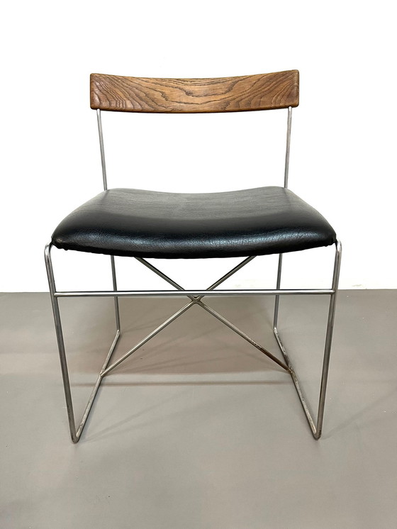 Image 1 of Zeldzame set eetkamerstoelen van Alfred Hendrickx voor Belform 1960s