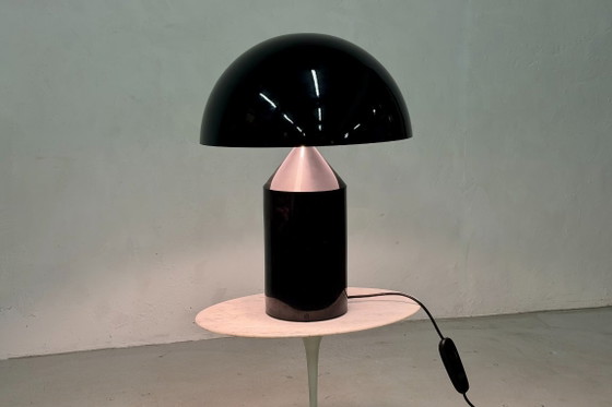 Tischlampe Atollo 233 von Vico Magistretti für Oluce - 1970er Jahre – Tischlampen, Aluminium (photo 12 of 12)