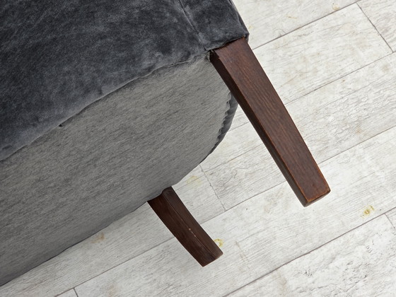 Image 1 of Jaren 1960, Deens ontwerp door Slagelse Møbelværk, sofa, model 185, opnieuw bekleed.