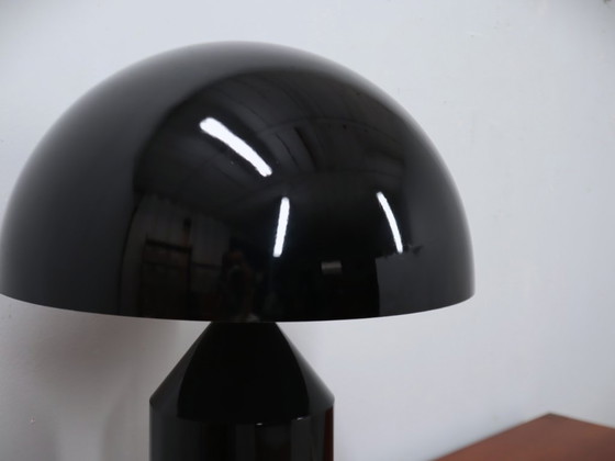 Image 1 of Oluce Atollo 233 table lamp Vico Magistretti large early version 1980s