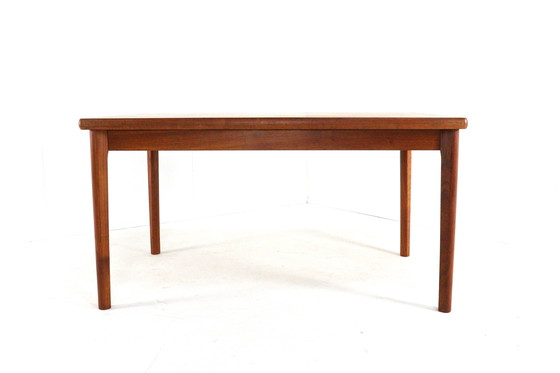 Image 1 of Henning Kjearnulf Vejle rectangular extendable dining table XL vintage